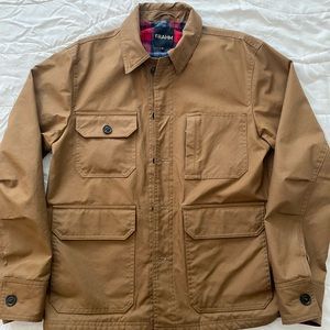 Frahm Woodland Worker’s Jacket in American Tan (size Medium)